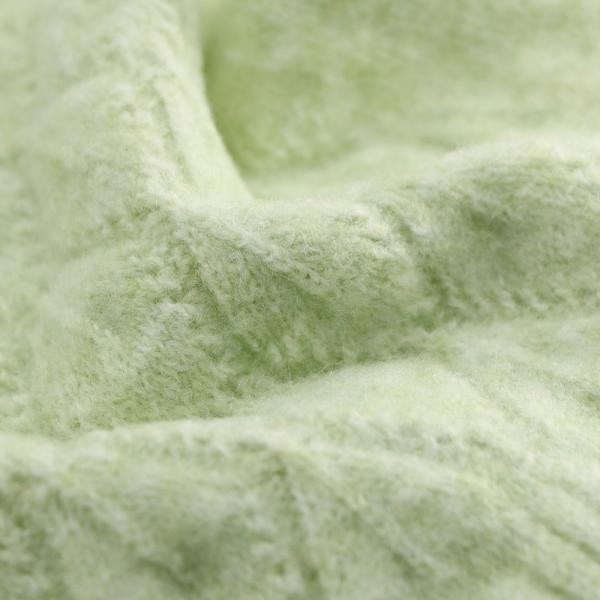 GRS Polyester Recycled Wool Yarn 1/15NM For Crocheted Scarves And Blanket