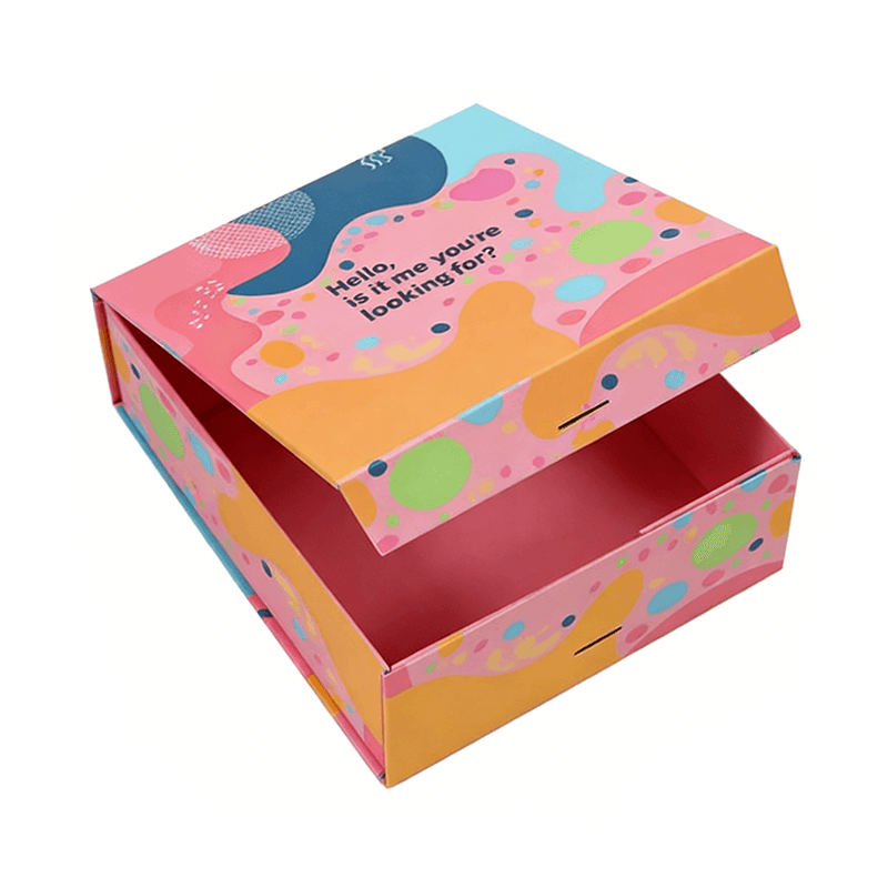 Custom Logo Printed Recyclable Rigid Paper Boxes Clothing Shoe Packaging Magnet Folding Gift Box