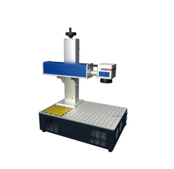 Pequeno gravador a laser de fibra 20/30/50/100W para todos os metais