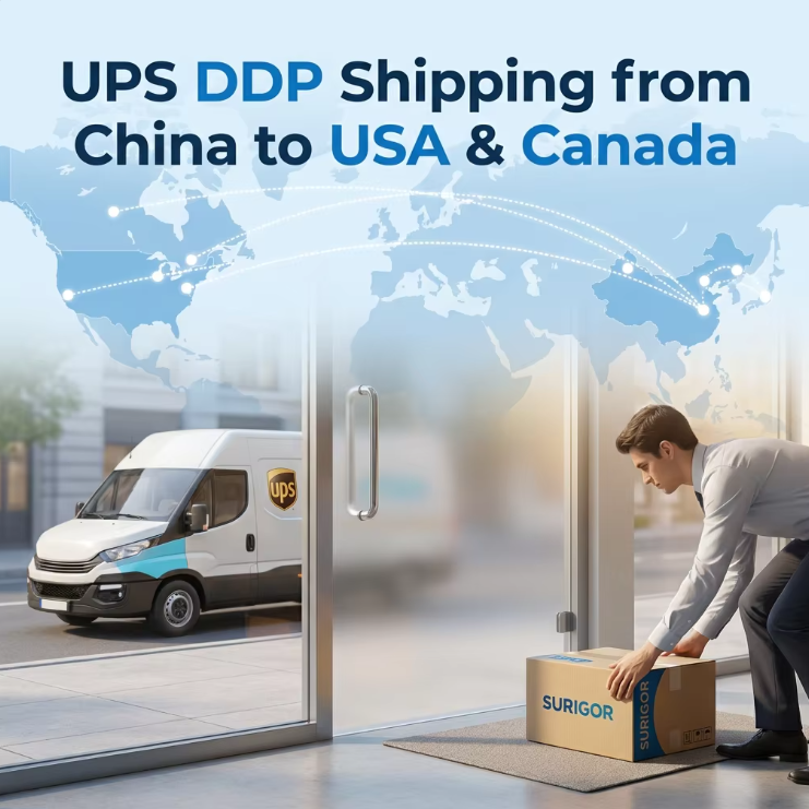 Door To Door UPS DDP Service General Merchandise Duty Paid Shipping China To USA DDP