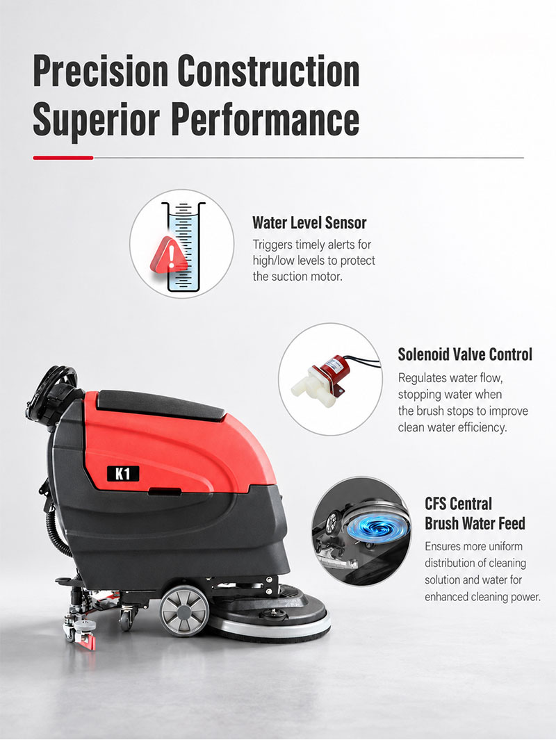 Industrial Cleaning Machine Suitable for Factory Workshop and the Construction Industry