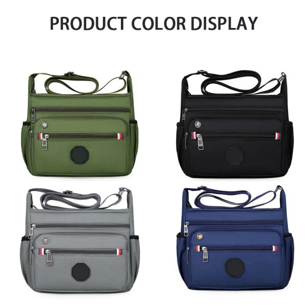 Sympathie Casual Sacs de messagerie pour hommes Sacs à épaule
