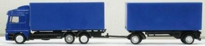 die cast truck with trailer