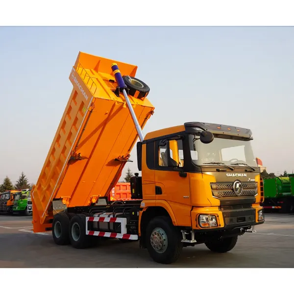 Shacman Sand Soil Cargo Transport Tipper Dump Fence Truck for Construction Mining