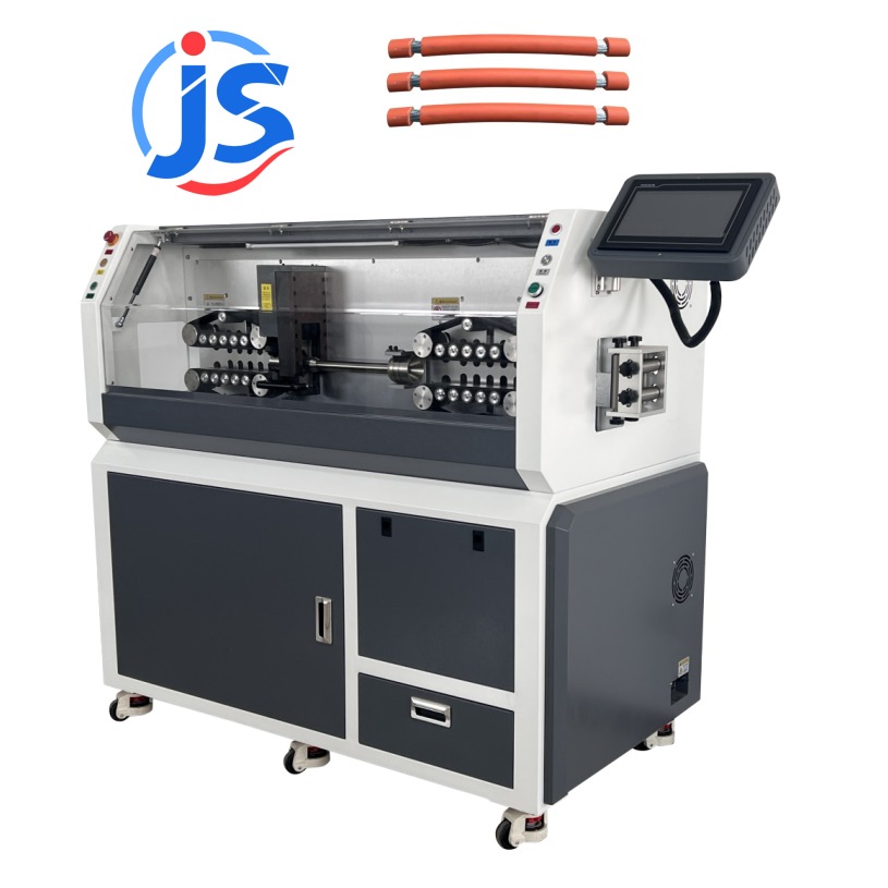 Factory Provide Cable Strip & Cut Machine Big Wire 300mm² Fully Automatic Intelligent Mechanical Production Equipment