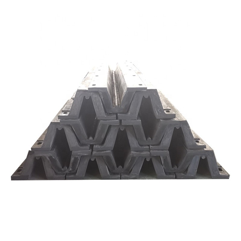 Dock/Ship Protection with High Energy Absorption Super Arch Rubber Fender Black/Grey