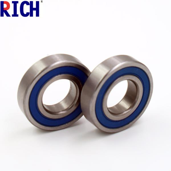 Open Low Friction Bearings , 6400 2RS Precision Ball Bearings For Motor Gearbox