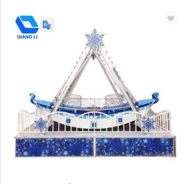 Customized Portable Carnival Rides , Amusement Ride Indoor Pirate Ship Ride