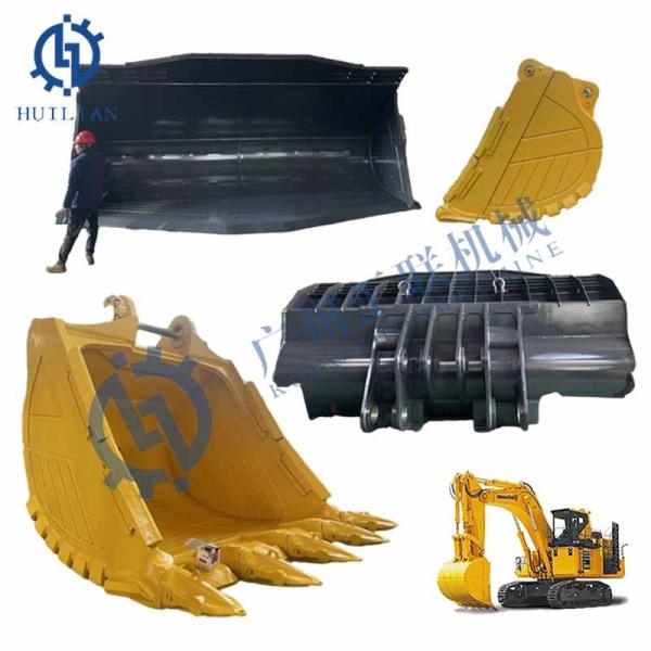 Balde de carregador de rodas Komatsu PC1250 Extreme Heavy Duty Bucket WA1200 Balde para equipamentos de construção Komatsu
