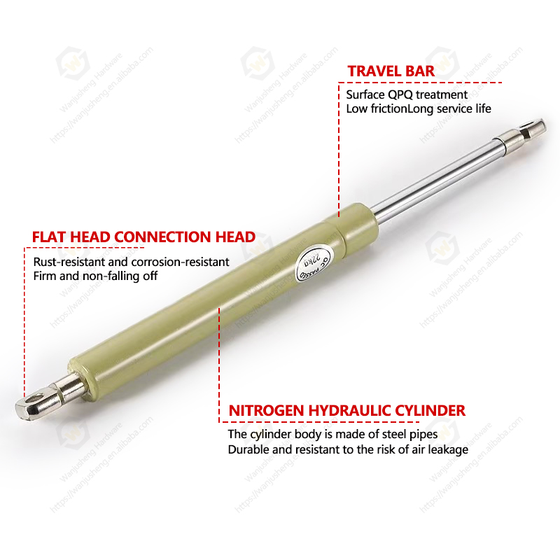 Hydraulic for Air Lift Bed Mechanism Furniture Hardware with Hinge Spring for Bed Lifting