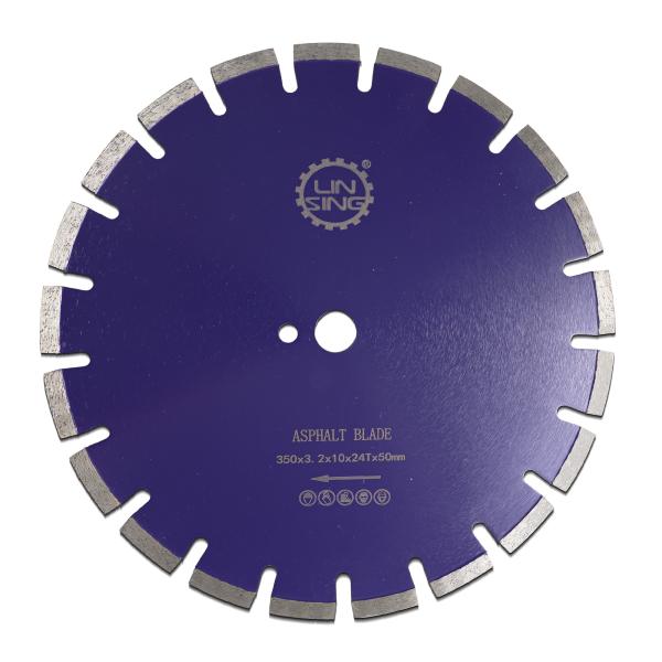 Diamond Powder Segmented Diamond Saw Blade For Asphalt Cutting With 5/8in Arbor Size