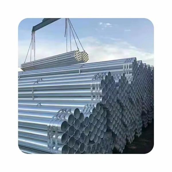 Seamless ERW Sch 40 80 Carbon Steel Galvanized Steel Pipe Welded 6M Tube Inspection
