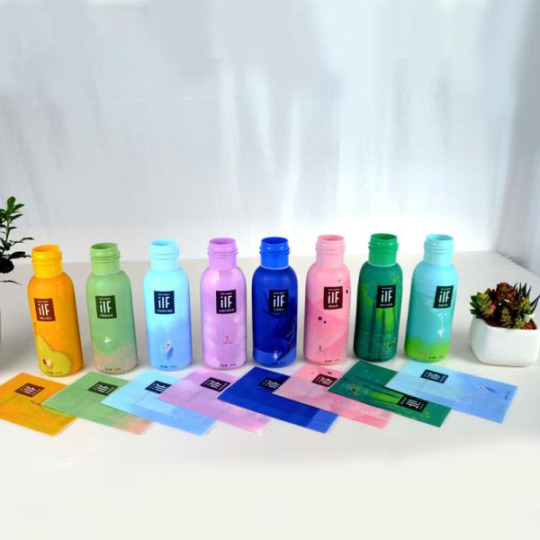 Подгонянный упаковывая фильм сокращения сужением крена фильма обозначает водоустойчивый