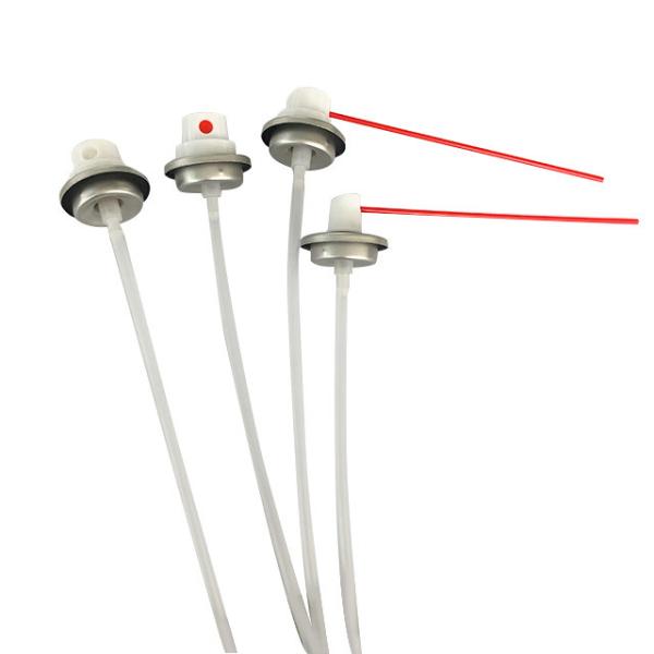 Válvula de pulverização de aerossol de inseticida à base de óleo de 25,4 mm OEM disponível