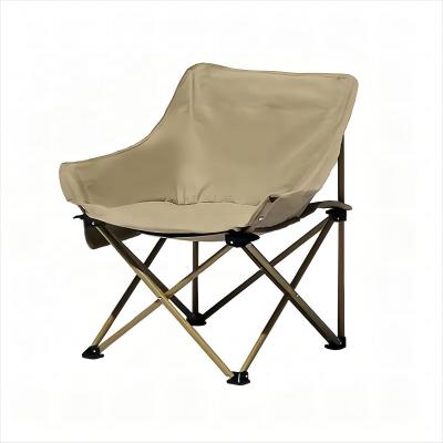 100kg Capacity Foldable Metal Camping Chair 60x50x66cm
