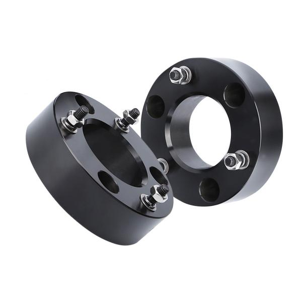 Black Suspension Coil Spacer Lift Kit Billet Aluminum For Ford F150 2004-2018
