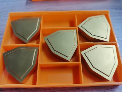 Black/Yellow Tungsten Carbide Inserts for Long-Lasting and Accurate Turning