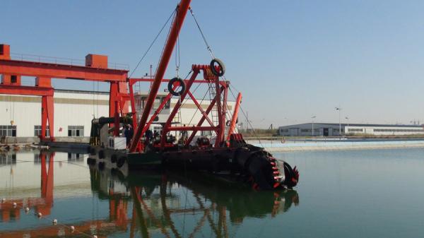 15m Dredging Depth Sand Mining Dredger Sand Mining Dredge Manufacturer with Spud Carriage and Anchoring Booms