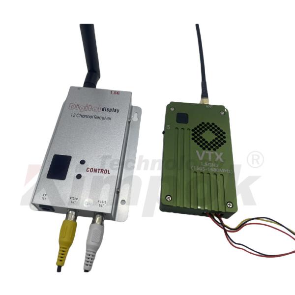 1Émetteur et récepteur vidéo de 5 GHz 8W: 1.5G VRX pour RC FPV Drone de course VTX haute puissance