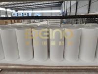 Pipe en céramique d'aluminium en une pièce, anneau en céramique blanche résistant à l'usure