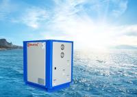 Rencontrer le petit traitement de chauffage par le sol de la Chine R410a 12kw de wifi de pompe à chaleur de source eau-eau chaude géothermique domestique