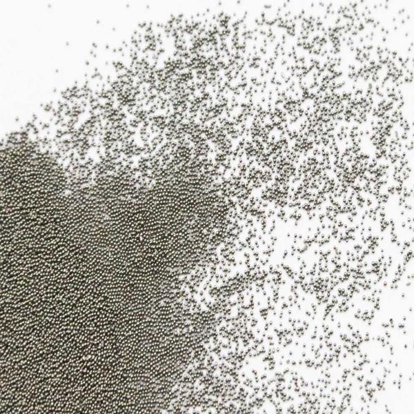 Grenailles d'acier inoxydable atomisé SS304 à faible émission de poussière, austénitique