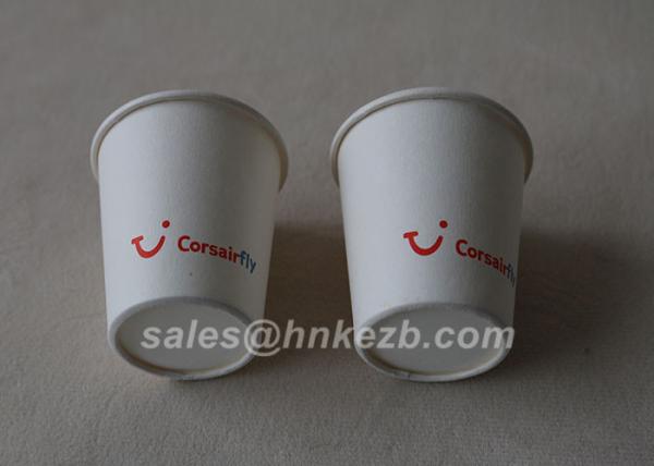 Single Wall Food grade Paper Cups for Cold Drinks / Juice 7oz