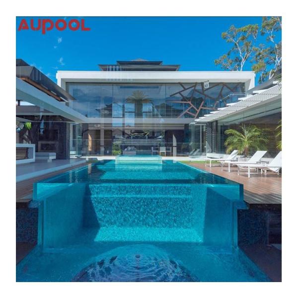 Clorador de sal e recipiente pré-fabricado de luz subaquática para piscina de aço