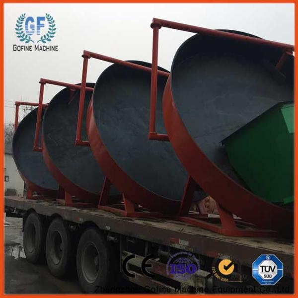 Consumo de energía baja conveniente del poder del granulador 22kw del fertilizante orgánico del disco de la operación