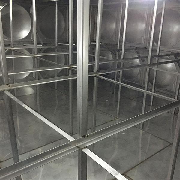 Cubic Sus304 Welding Water Tank For Family Healthy Drinking 1.2mm - 3mm Panel