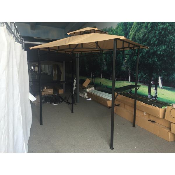 Polyester Sail Material 2.5*1.3*2.5M Patio Shelter Canopy Tent for BBQ Grill Gazebo