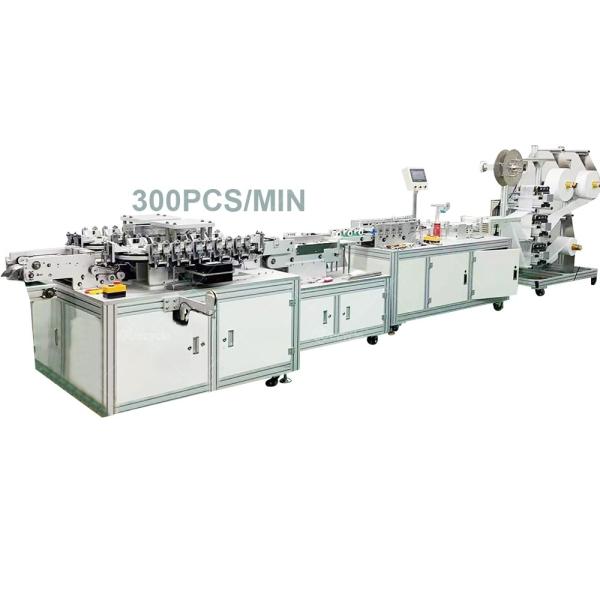 High Capacity 260-300 Pieces Butterfly Shaped Face Mask Making Machine Butterfly Mask Production Line