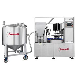 Automatic Bottle Capping Machine For Liquid Hand Sanitizer Alcohol Gel Filling