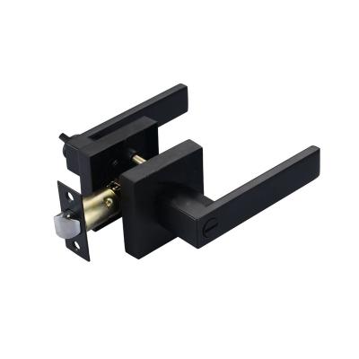Cp Mb Orb Finish Tubular Lever Door Lock Changeable Square Corner 1X2-1/4 25x57mm