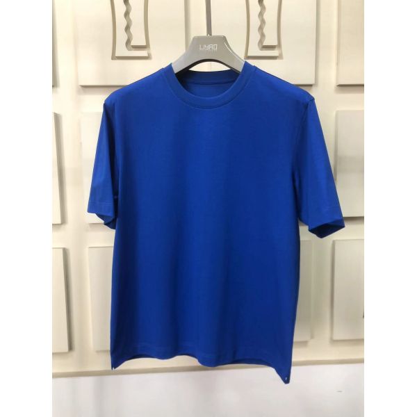 Men's Breathable 100% Cotton Screen Printing Loose Customized LOGO