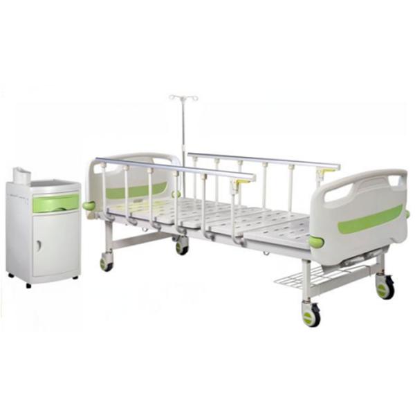 Hospital Medical Bed 500MM 2 Cranks Manual Crank Hospital Bed Patient Bed
