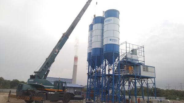 Best Hzs60 F8 Series Stationary Wet Mix Concrete Batching Plant

