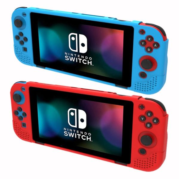 For Nintendo Switch OLED HOXC Nintendo Switch OLED Case, Silicone Cover Device For Nintendo Switch OLED, Full Protect Shell Case For OLED Switch