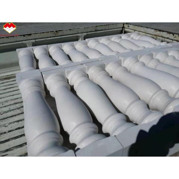 Customized Luxury Marble Staircase Handrail Column for Villa Style Interior Design