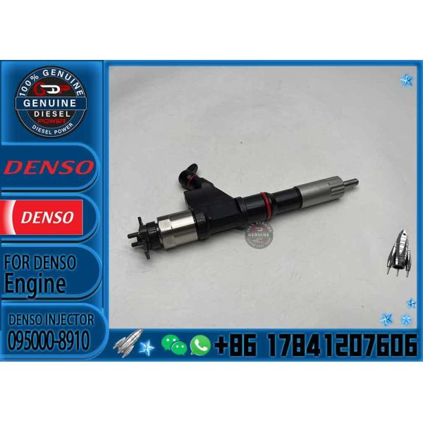 Diesel Common Rail Fuel Injector 095000-8910, 095000-8911, VG1246080106 for SINOTRUK HOWO ENGINE