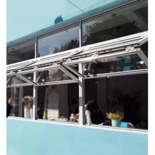 Portas de alumínio Bifold e Windows da janela de vidro da tela magnética à prova de som