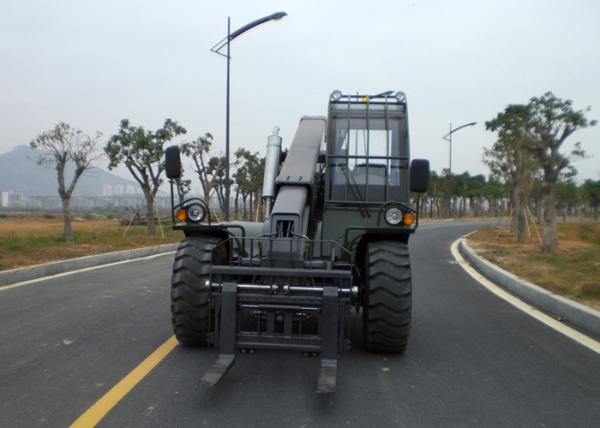 4 Ton Multifunction Diesel Telescopic Boom Forklift With Two Quadrangle Telescopic Arm