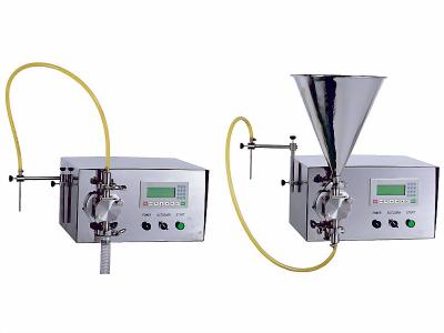 Máquina de enchimento líquida pequena do PLC LCD, 5ml 10bottles/Min Mineral Water Filling Machine