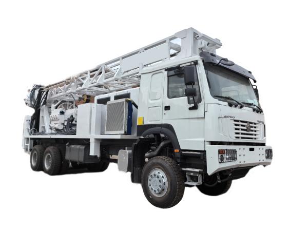 1000M Truck Mounted Water Well Drilling Rig Mud Drill and DTH-Hammer Water Drilling Equipment