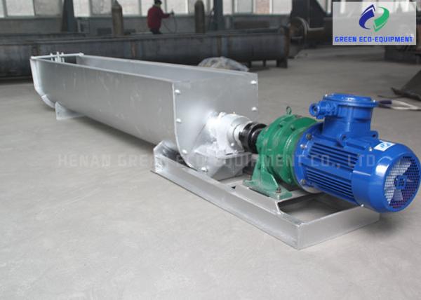 High Stainless Steel Mining Spiral Screw Conveyor For Industrial Powder Transfer