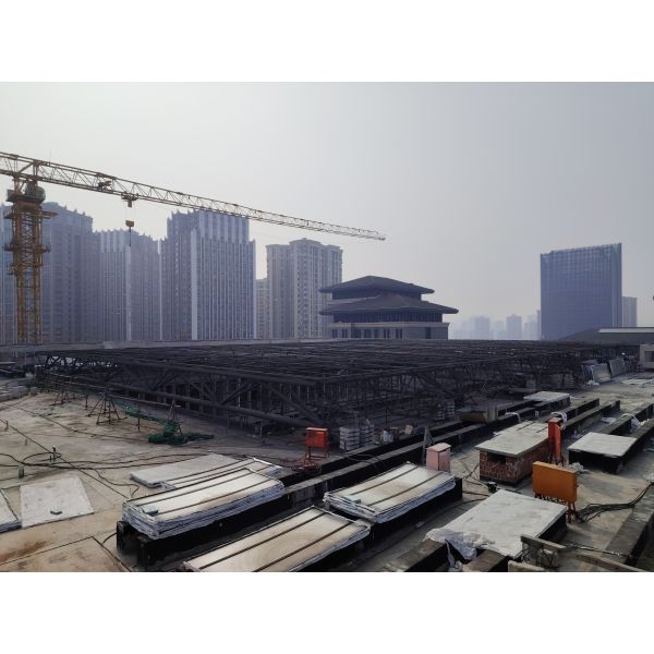 Industrial Workshop Steel Structure Pre Manufactured Metal Buildings