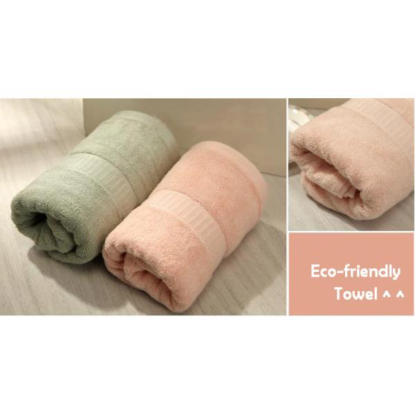 100% Square Bamboo Fiber Tower, Eco-friendly 34cm*34cm,Blue/ Green/Pink/ khaki