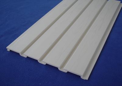 Painéis duráveis cinzentos de Slatwall da prova da água dos painéis de parede da garagem