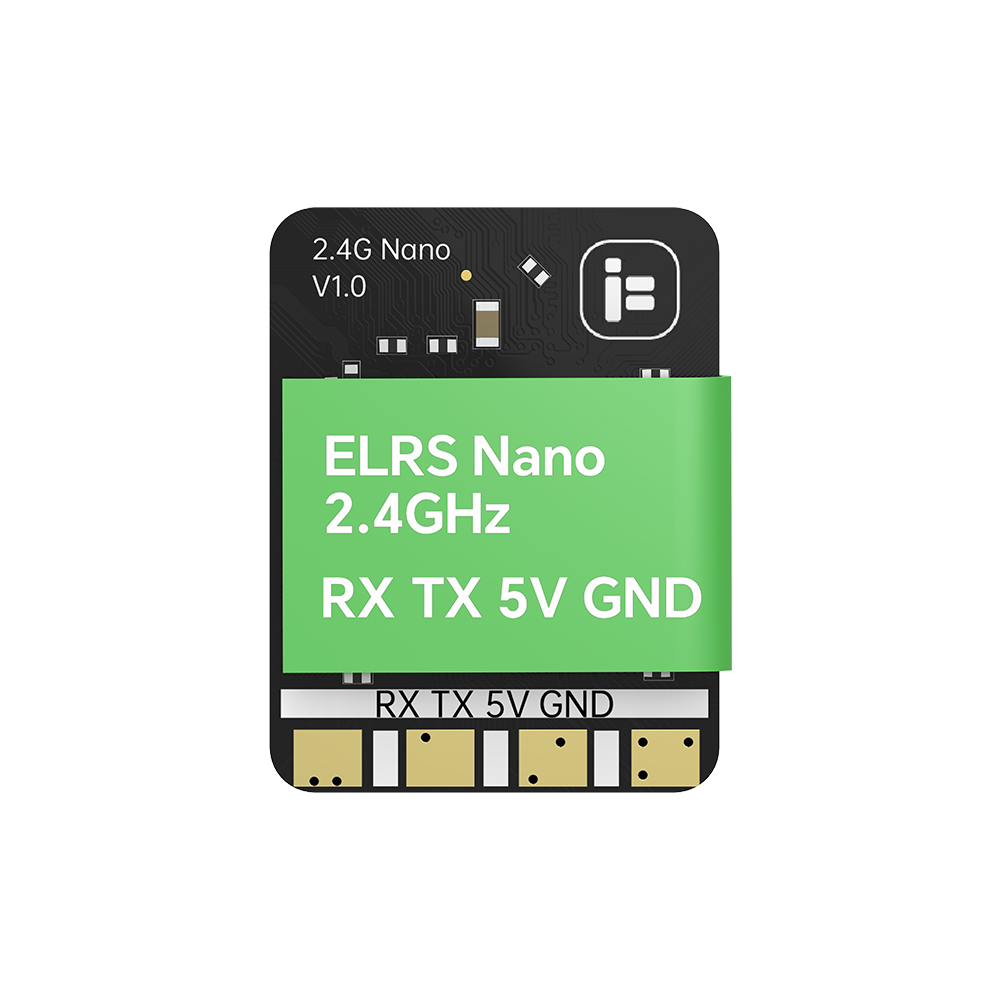 New IFlight ExpressLRS ELRS Nano 2.4GHz 868/900MHz Receiver 40mm 70 SMD Antenna Wifi Upgrade Built TCXO FPV Drones Accessories