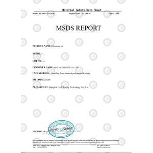 HEFEI MAX ALUMINIUM CO.,LTD Сертификации